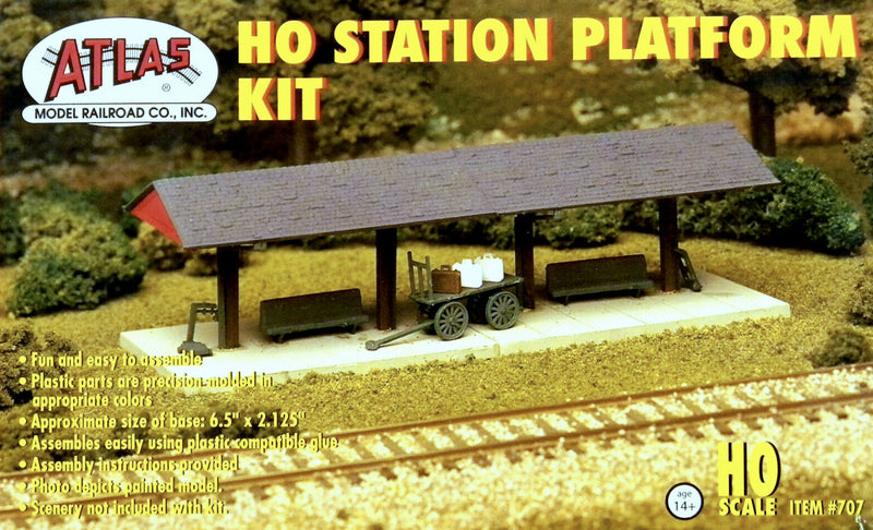 Atlas HO 707 Station Platform Kit