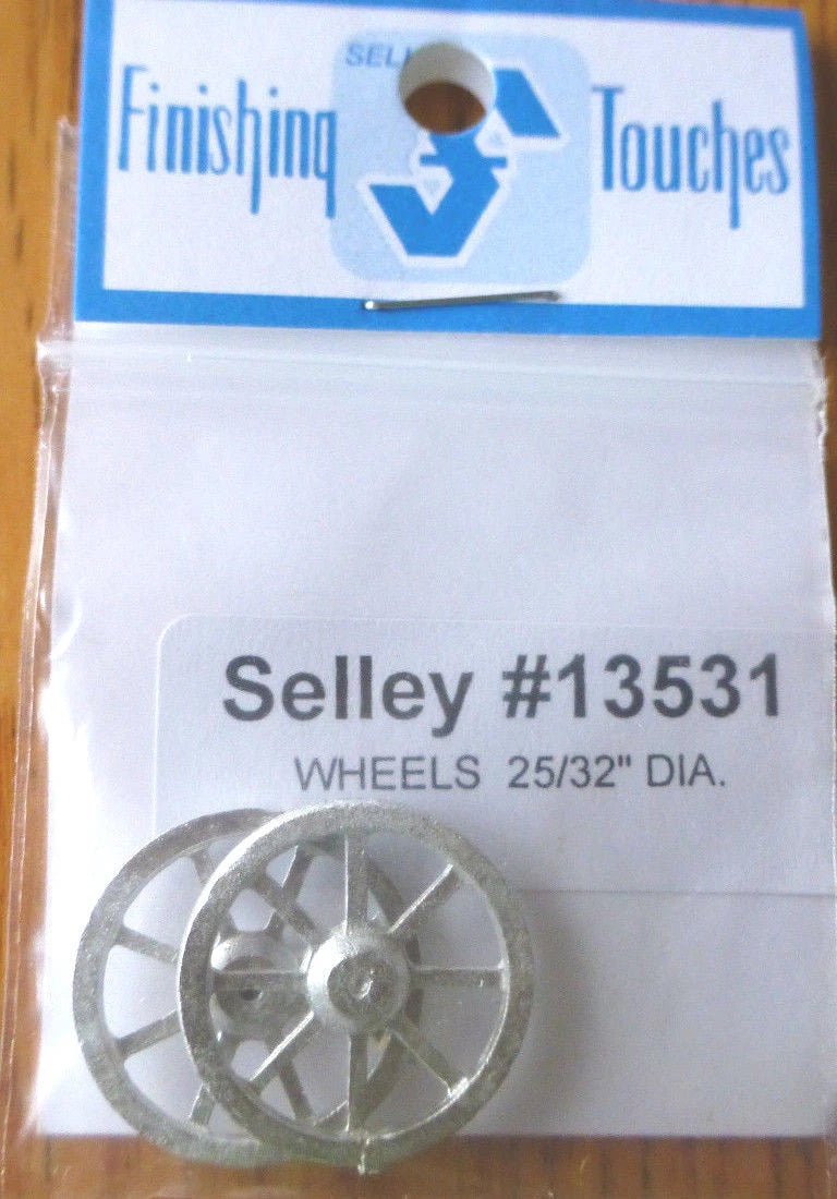 Selley Finishing 13531 "WHEELS 25/32" DIA (2)