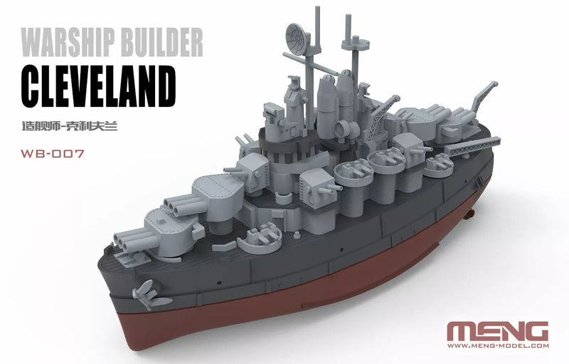 Meng-Model WB-007 Warship Builder Cleveland