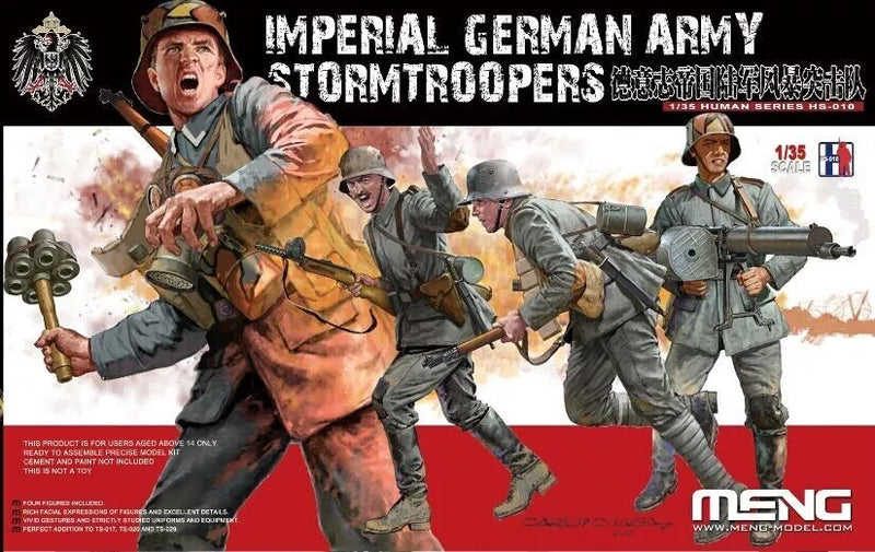 Meng-Model HS-010 Imperial German Army Stormtroopers 1:35