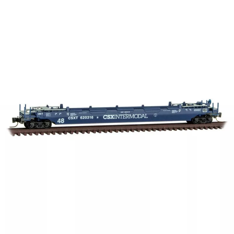 Micro-Trains 540 00 114 70' Well Car (Gunderson) (13000), CSX, Z Scale