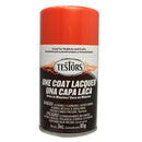 Rust-oleum 1840MT Testors Enamel Spray, Flaming Orange Lacquer (3oz)