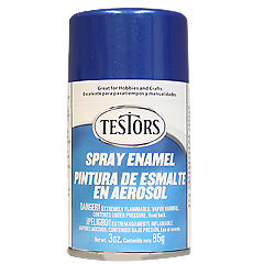 Rust-oleum 1209T Testors Enamel Spray, Arctic Blue Metallic (3oz)