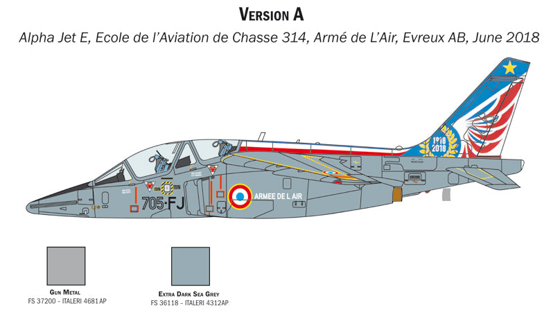 Italeri 2796 - SCALE 1 : 48 Alpha Jet A/E