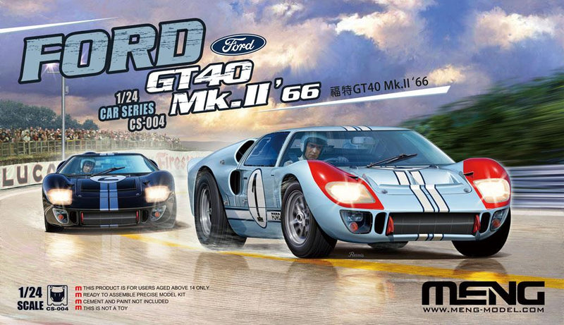 Meng-Model CS-004 FORD GT40 Mk.II ‘66 1:24