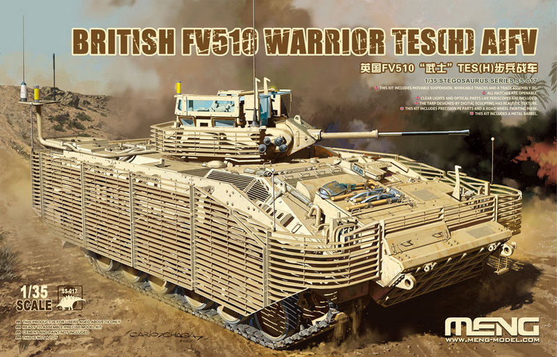 Meng-Model SS-017 BRITISH FV510 WARRIOR TES(H) AIFV 1:35