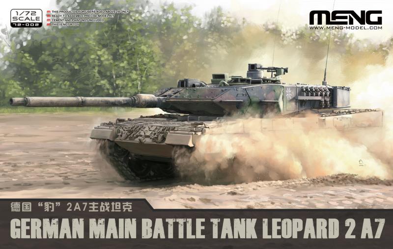 Meng-Model 72-002 German Main Battle Tank Leopard 2 A7  1:72