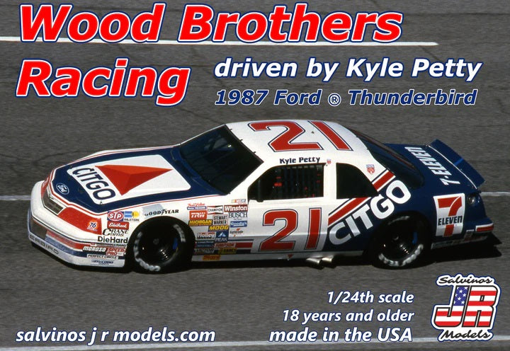 Salvinos JR Models 45611 1987 Ford T.Bird Petty Citgo