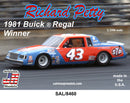 Salvinos JR Models 8460 Richard Petty 1981 Winner Buick Regal