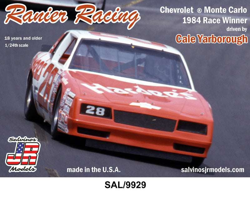 Salvinos JR Models 9929 84 Cale Yarborough Monte Carlo Winner