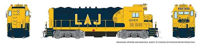 PREORDER Rapido HO 70628 Santa Fe CF7 with Square Cab Locomotive, Los Angeles Junction