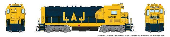 PREORDER Rapido HO 70125 Santa Fe CF7 with Square Cab Locomotive, Los Angeles Junction
