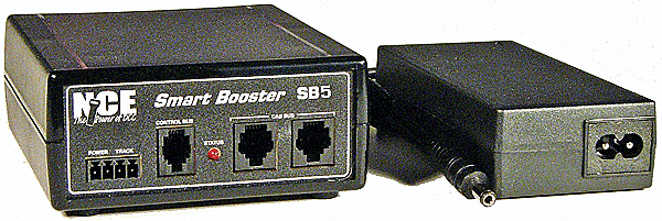 NCE SB5 SB5 Smart Booster 5-Amp System, Includes Power Supply