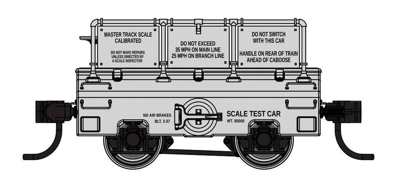 PREORDER Walthers Proto HO 920-105307 Scale Test Car, Data Only | 44.98