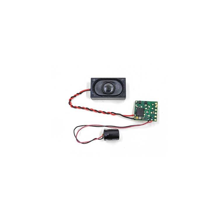 PREORDER Digitrax HO SDYH167IP 8-Pin 1 Amp 6 Function Sound Decoder with Speaker
