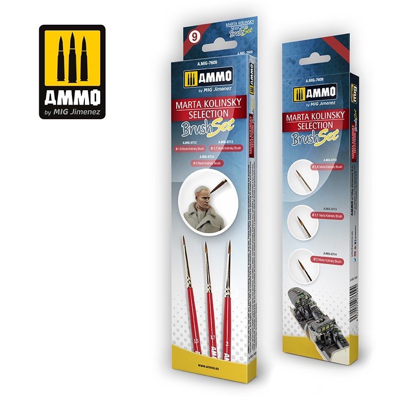 Ammo Mig 7609 KOLINSKY SELECTION SET