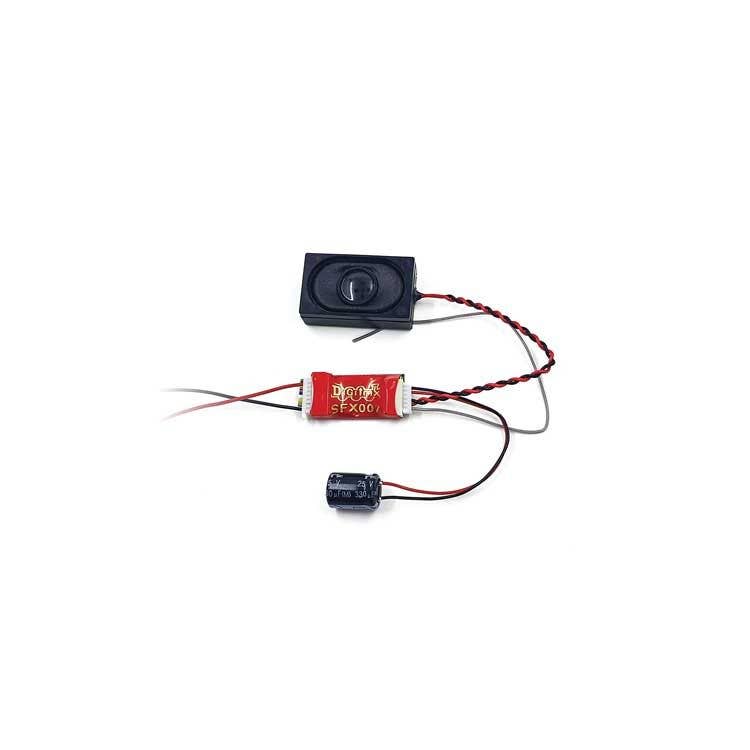 PREORDER Digitrax SFX007 Plug N Play Sound-Only Decoder with Box Speaker, SoundFX