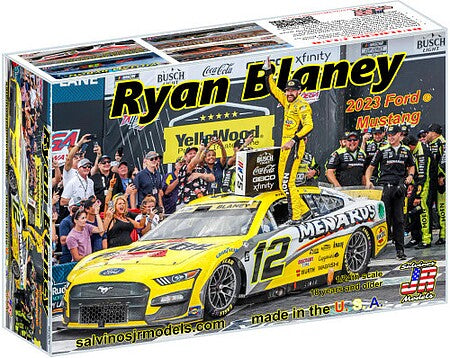 Salvinos JR Models 45608 23 Ford Mustang Blaney Race Win 1:24