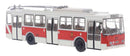 PREORDER Brekina HO 91376 Skoda Tr 14 Electric Trolley Bus, Potsdam Germany Wagen 972 | 46.79