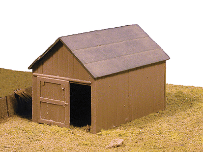 Micro Engineering 70-605 Small Shed, HO Scale