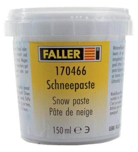 Faller 170466 Snow Paste, 5-1/16oz 150ml