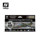 Vallejo 71608 Model Air Set Russian AF Tactical '78-89