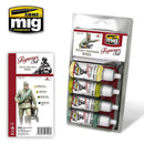 Ammo Mig 7023 SOVIET UNIF WWII FIG SET