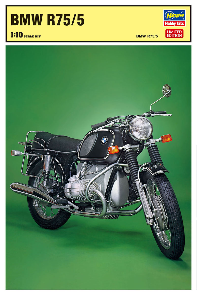 Hasegawa Models 52174 BMW R75/5 1:10 SCALE MODEL KIT