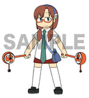 Hasegawa Models 52289 20 MechatroweGo Eva Collaboration Series Vol.3 “Hachigouki (Power Arm)” + Makinami Mari Illustrious 1:20 Scale Model Kit