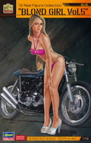 Hasegawa Models 52300 12 Real Figure Collection No.10 “Blonde Girl Vol.5” 1:12 Scale Model Kit