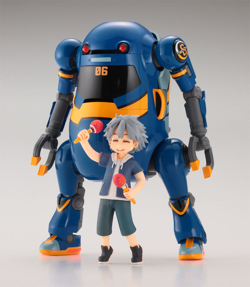 Hasegawa Models 52310 20 MechatroweGo Eva Collaboration Series Vol.4 “Mark Six” + Kaworu Nagisa 1:20 SCALE MODEL KIT