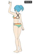 Hasegawa Models 52319 12 Egg Girls Collection No.26 “Sara Maiyuki” (bikini) 1:12 Scale Model Kit