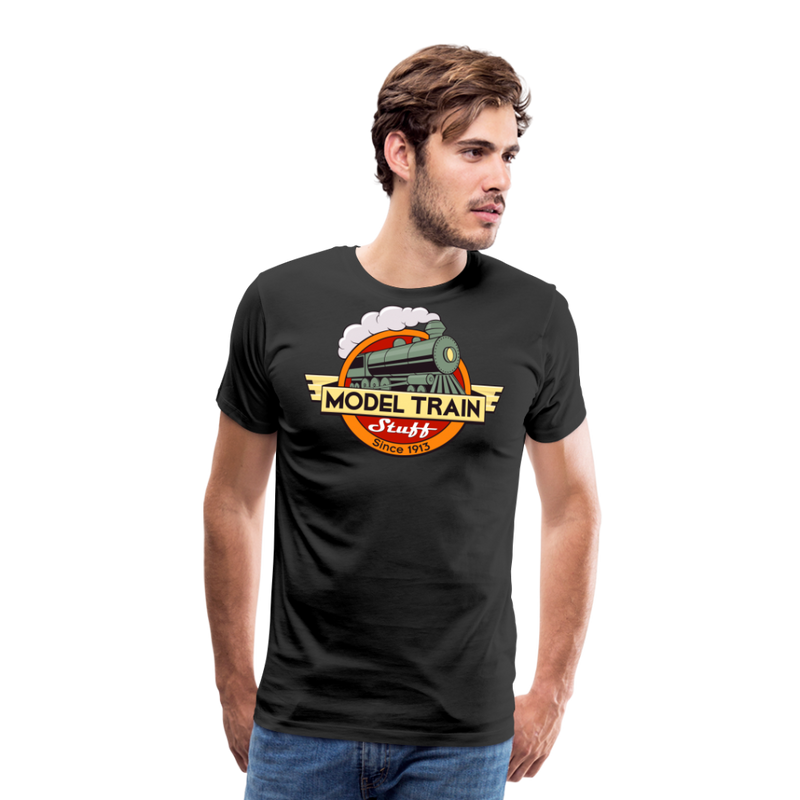Model Train Stuff - Men's Premium T-Shirt - black