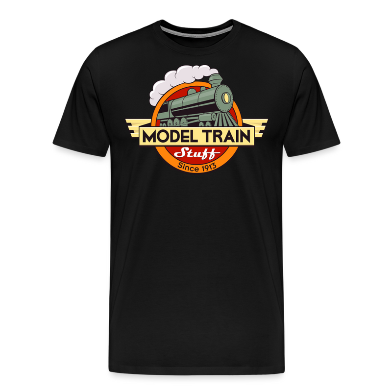 Model Train Stuff - Men's Premium T-Shirt - black