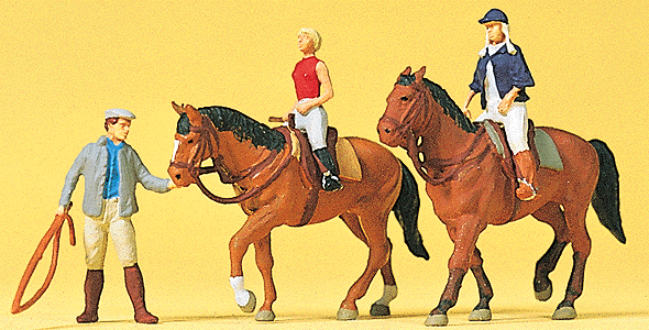 Preiser HO 10502 At The Riding School