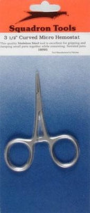 Squadron Tools 10501 Micro Curved Hemostat 3.5'