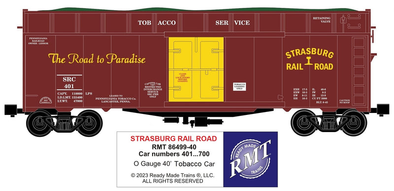 Ready Made Trains O 8649940 Woodchip Car, Strasburg