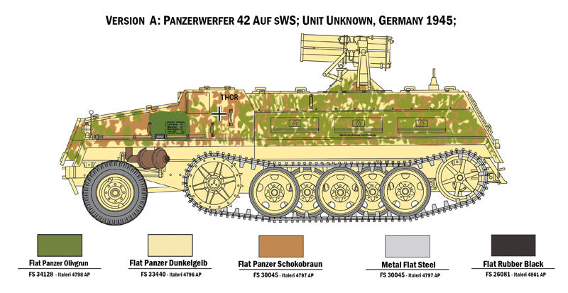 Italeri 6562 - SCALE 1 : 35 15 cm. Panzerwerfer 42 auf sWS