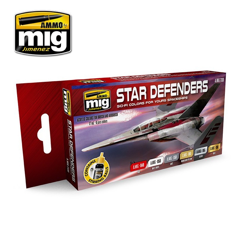 Ammo Mig 7130 STAR DEFENDERS SCI-FI SET