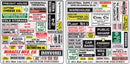Blair Line HO 155 Storefront & Advertising Signs, Industrial & Manufacturing