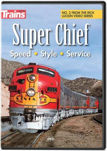 Kalmbach Publishing 15201 Super Chief: Speed, Style, Service, DVD, 1 Hour