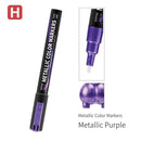 DSPIAE MKA08 Super Metallic Color Paint Marker, Metallic Purple