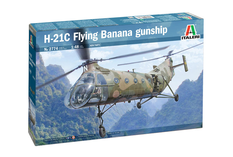 Italeri 2774 - SCALE 1 : 48 H-21C Flying Banana GunShip