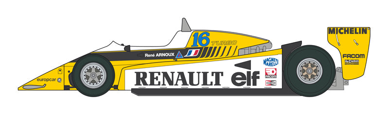 Italeri 4707 - SCALE 1 : 12 RENAULT RE 20 Turbo