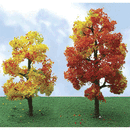 JTT Scenery Products HO 05 92320 Sycamore Autumn Trees, Pro Elite, 3-1/2 to 4" 8.9 to 10.2cm (2)