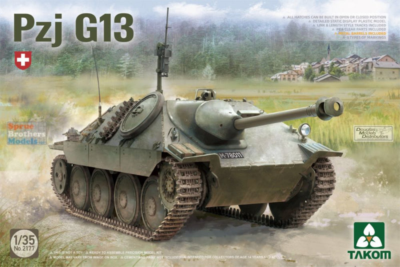 Takom Models - 2177 1:35 Takom Pzj G13