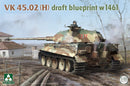 Takom 2191 VK 45.02 Draft Blueprint w1461 1:35