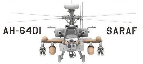 Takom Models - 2605 - 1:35 - AH-64DI Saraf (Apache) Attack Helicopter - ISRAELI