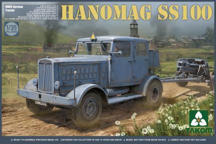 Takom Models - 2068  1:35 German WWII Hanomag SS100 Tractor Kit