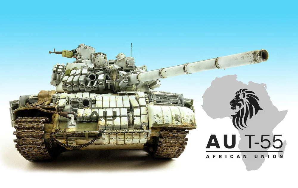 Takom Models - 2042 1:35 Russian Medium Tank T-55 AMV Kit